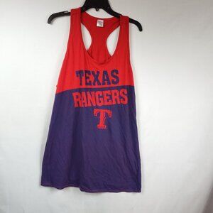 Genuine Merchandise Red Blue Texas Rangers Tank Top Sz XL
